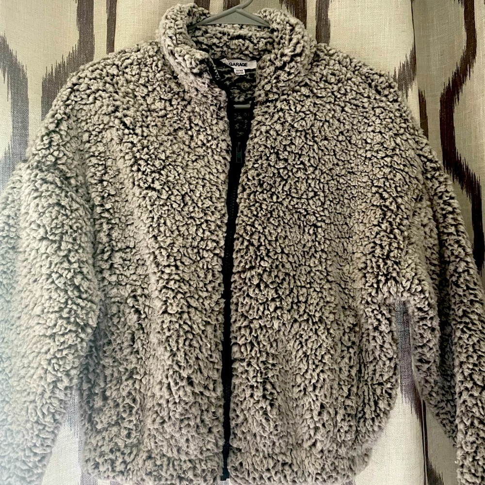 Gagage fleece zip up. Worn once or twice.
